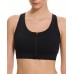 Choolley Women's High Impact Zip Front Sports Bra Compression Workout Bra Choolley Women's High Impact Zip Front Sports Bra Compression Workout Bra