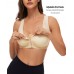 Choolley Front Closure Bras for Women Posture Corrector Bra Back Support Full Back Coverage Smoothing Bra Choolley Front Closure Bras for Women Posture Corrector Bra Back Support Full Back Coverage Smoothing Bra