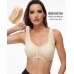 Choolley Front Closure Bras for Women Posture Corrector Bra Back Support Full Back Coverage Smoothing Bra Choolley Front Closure Bras for Women Posture Corrector Bra Back Support Full Back Coverage Smoothing Bra