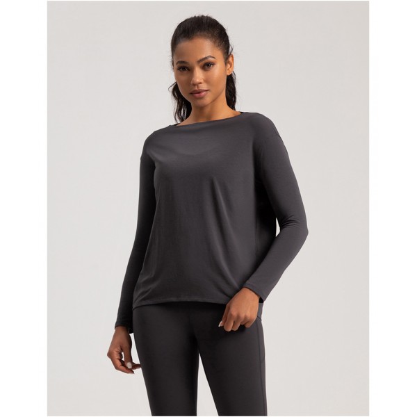 Choolley Womens Long Sleeve T Shirts  Quick Dry Athletic Hiking Running Tops 