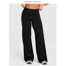Choolley Women's Wide Leg Comfy Yoga Pants Casual Lounge Soft Pajama Pants