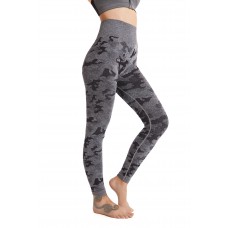 Choolley High Waisted Printed Compression Yoga Pants Women Workout Pants Mesh Yoga Leggings